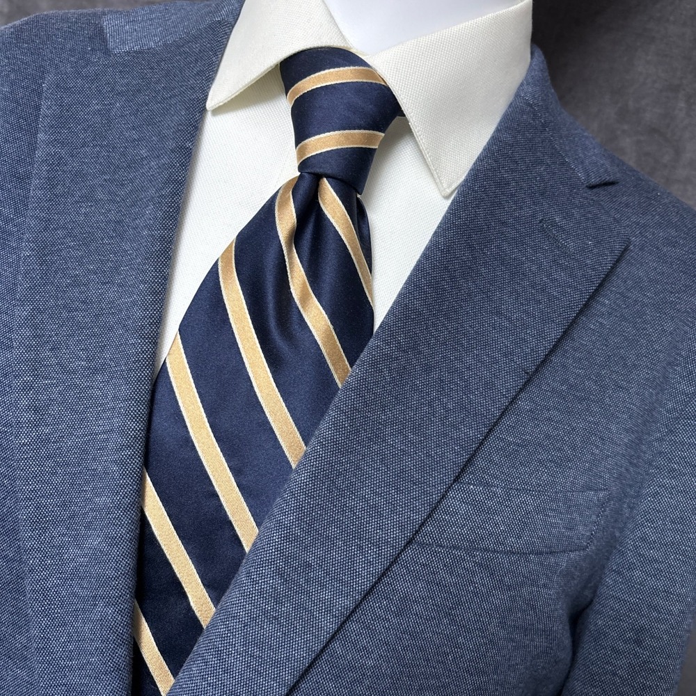 J Crew Sport Coat 40R Blue Cotton Thompson Blazer Unstructured Unlined Casual